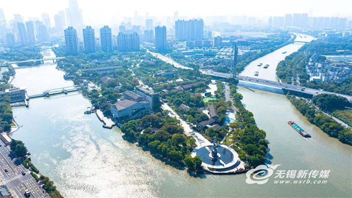 A scenic view of Wuxi Shushan Yaoqun