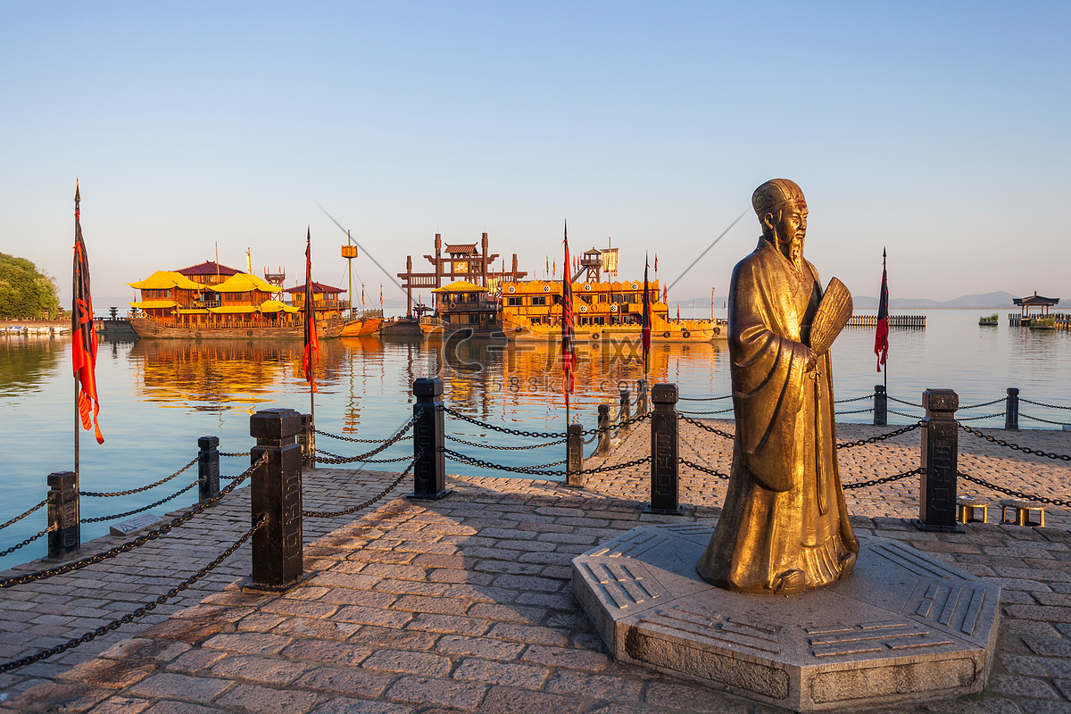 A scenic view of Wuxi Shushan Yaoqun