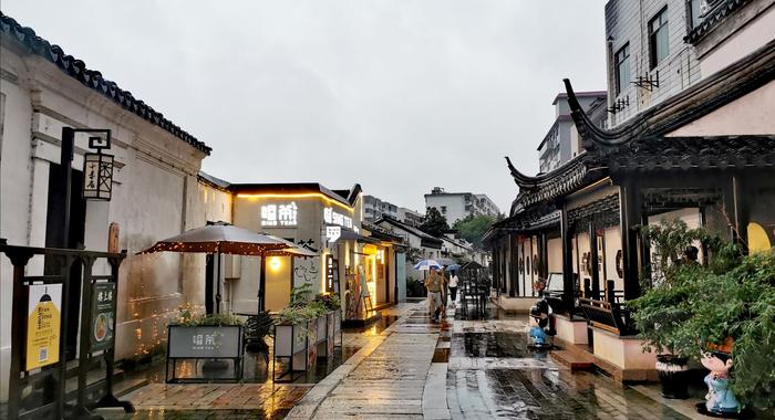 A scenic view of Wuxi Xiaolouxiang Jianzhuqun