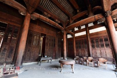 A scenic view of Wuxi Yixing Fuxi Xushi Zongci