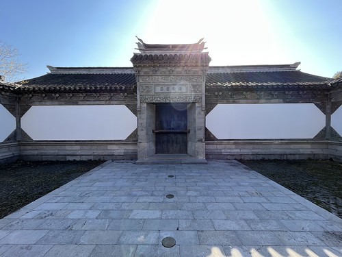 A scenic view of Wuxi Zhaositang
