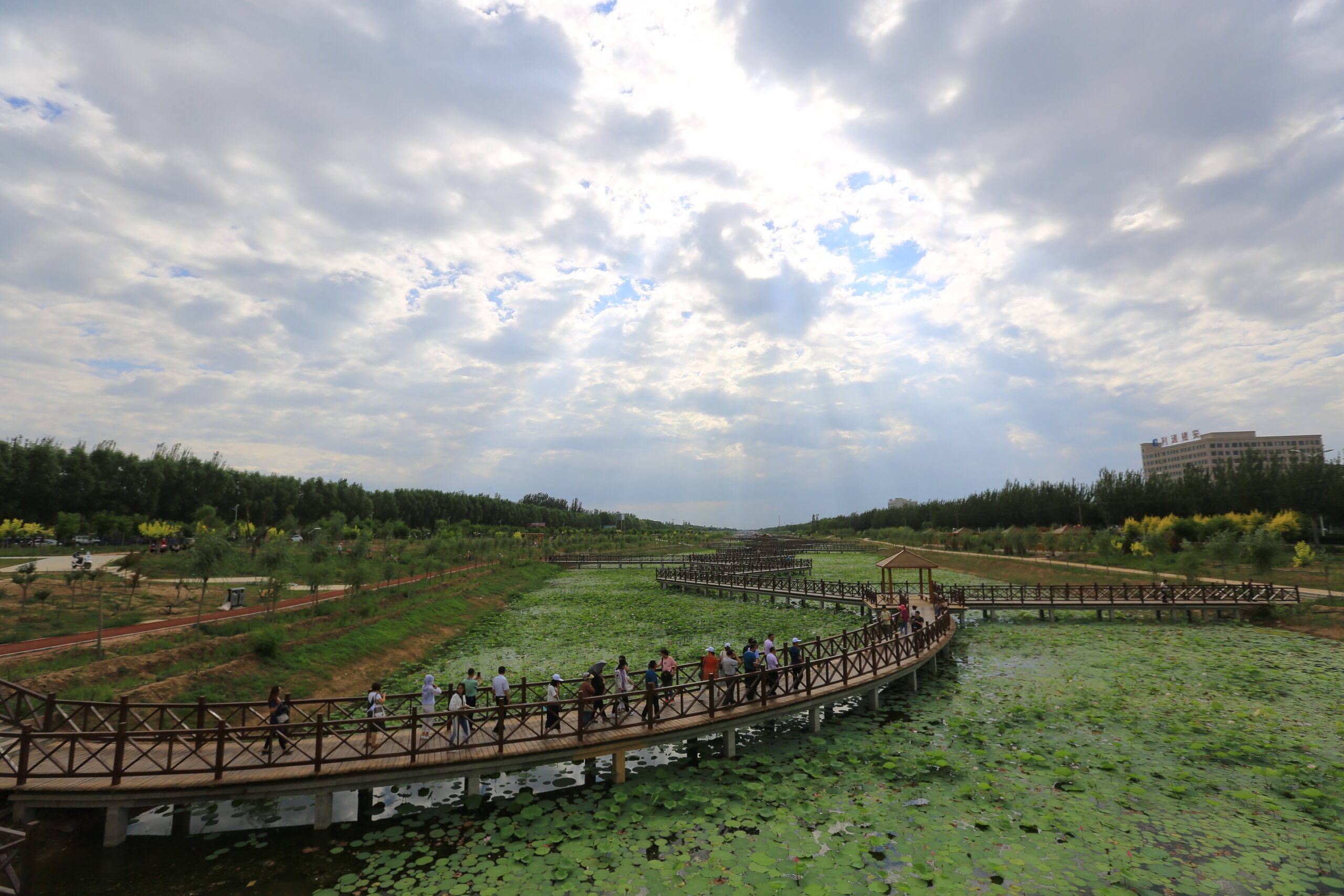 A scenic view of Wuzhong Gezishan Yizhi