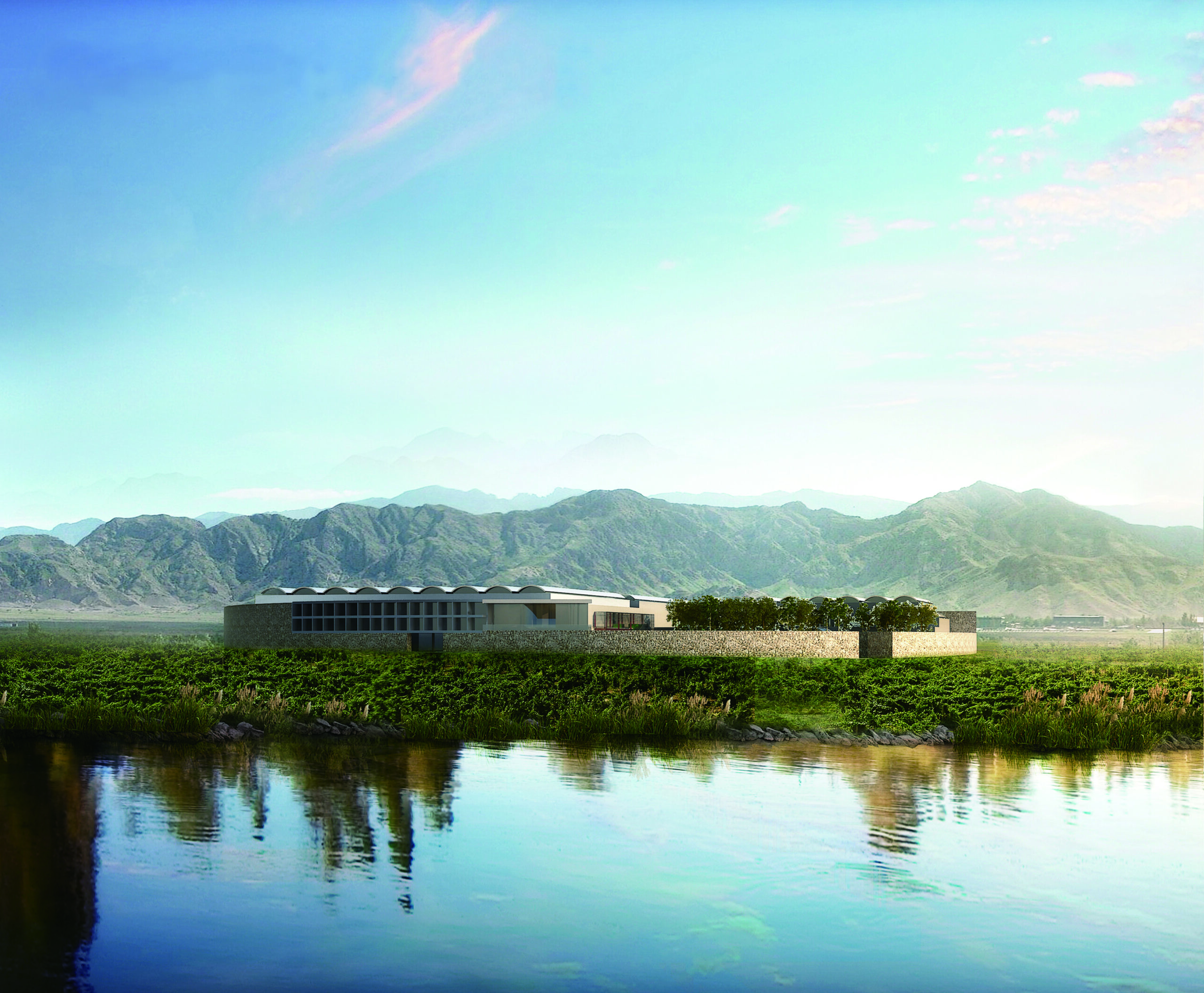 A scenic view of Wuzhong Gezishan Yizhi