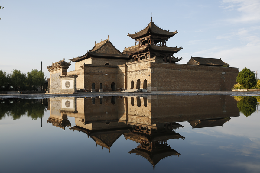 A scenic view of Wuzhong Kangjisi Ta
