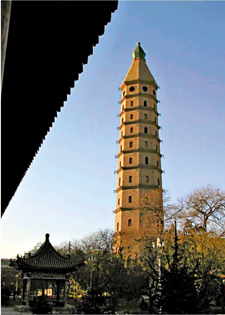 A scenic view of Wuzhong Kangjisi Ta