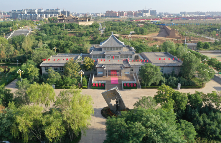 A scenic view of Wuzhong Zhangjiachang Chengzhi