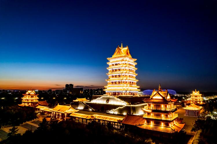 A scenic view of Wuzhong Zhangjiachang Chengzhi