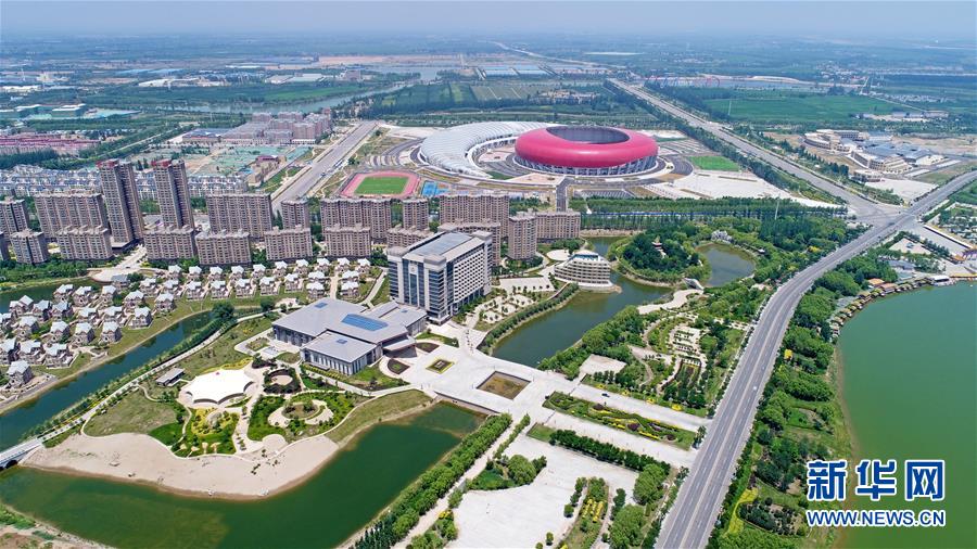 A scenic view of Wuzhong Zhangjiachang Chengzhi