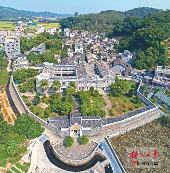 A scenic view of Wuzhou Lijishen Guju