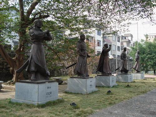 A scenic view of Wuzhou Taipingtianguo Yongan Huodong Jiuzhi