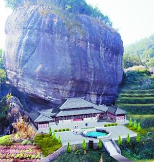 A scenic view of Wuzhou Taipingtianguo Yongan Huodong Jiuzhi