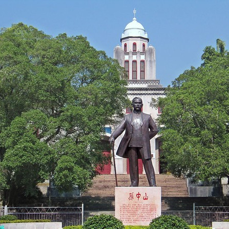 A scenic view of Wuzhou Zhongshan Jiniantang