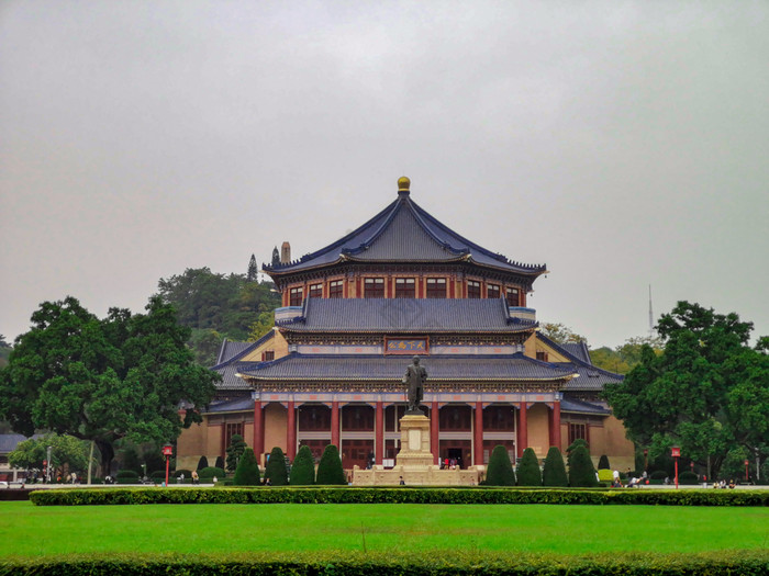 A scenic view of Wuzhou Zhongshan Jiniantang
