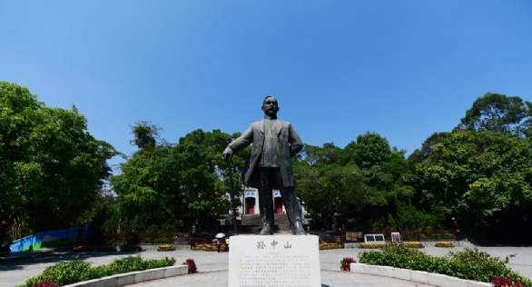 A scenic view of Wuzhou Zhongshan Jiniantang