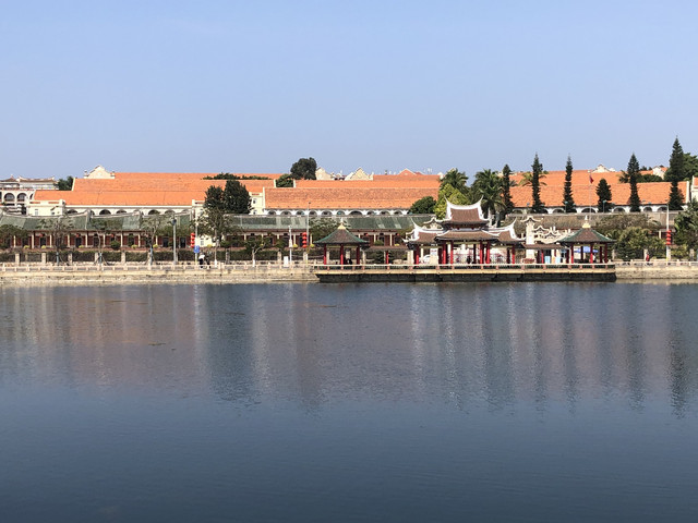 A scenic view of Xiamen Jimei Xuecun Xiamendaxue Zaoqi Jianzhu