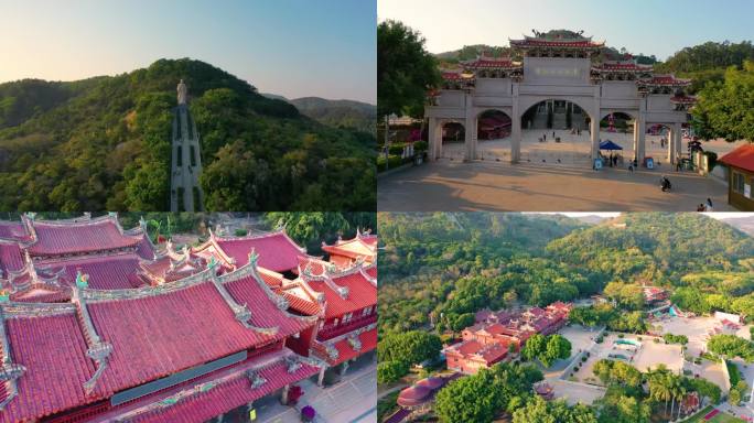 A scenic view of Xiamen Qing Baijiao Cijigong