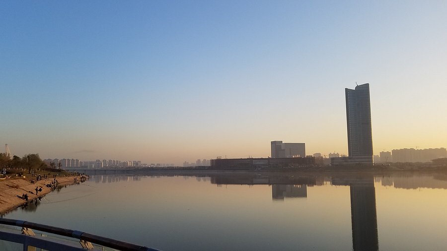 A scenic view of Xian Baqiao Site