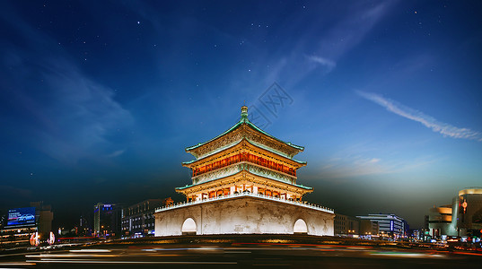 A scenic view of Xian Bell And Drum Towers