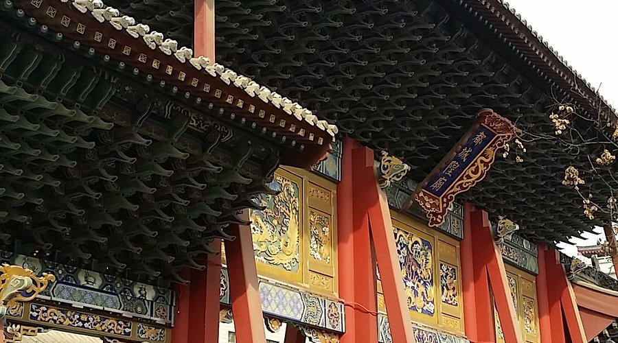 A scenic view of Xian Chenghuang Temple