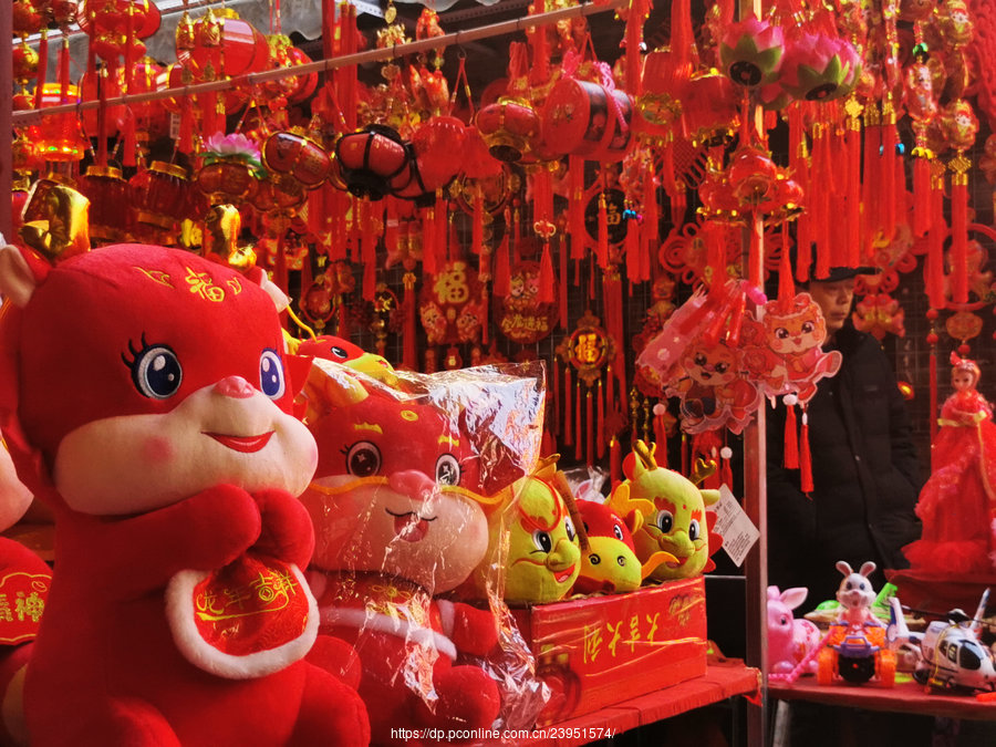 A scenic view of Xian Chenghuang Temple