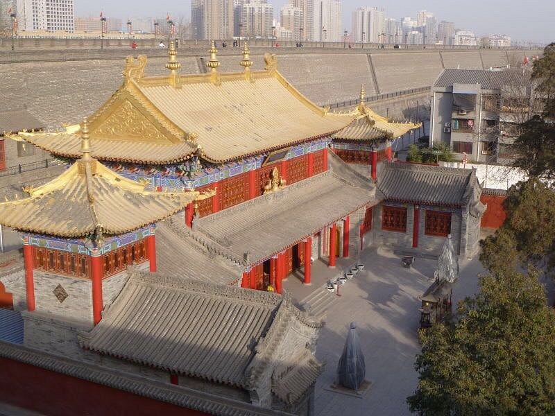 A scenic view of Xian Daming Palace Site