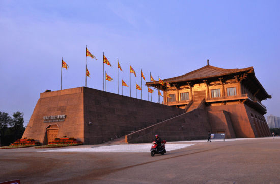 A scenic view of Xian Daming Palace Site