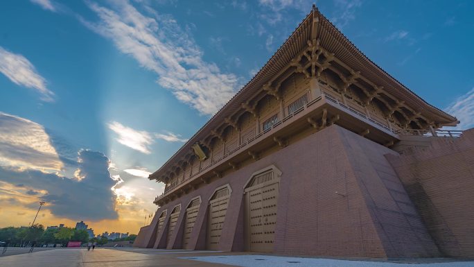 A scenic view of Xian Daming Palace Site