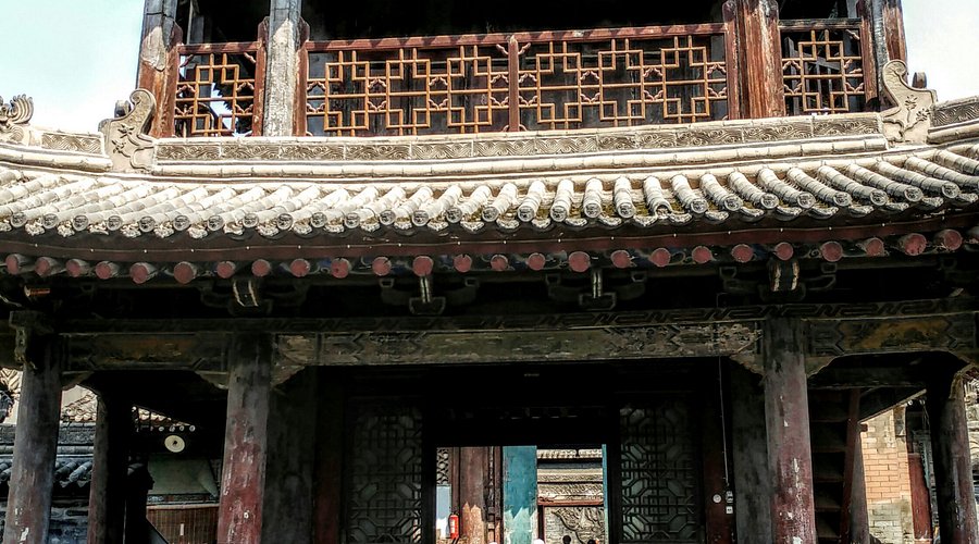 A scenic view of Xian Daxuexi Lane Mosque