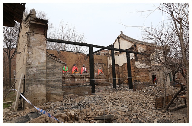 A scenic view of Xian Dongmafang Site