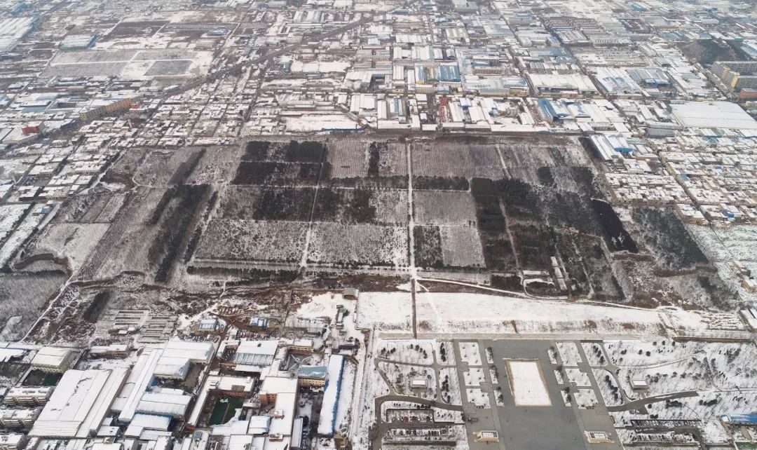 A scenic view of Xian Dongmafang Site