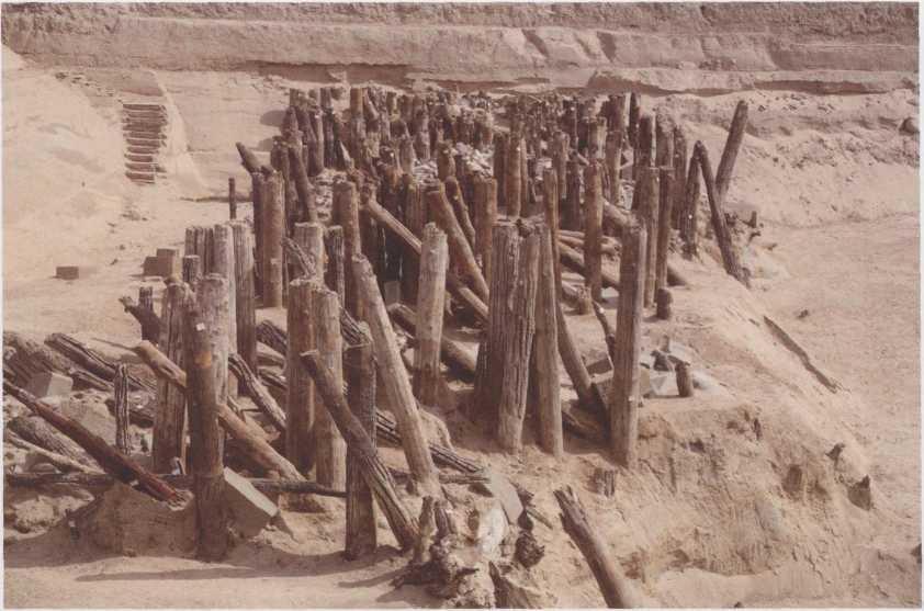 A scenic view of Xian Dongwei Bridge Site