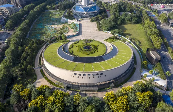 A scenic view of Xian Dongwei Bridge Site