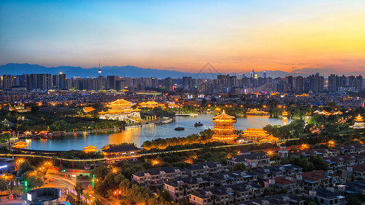 A scenic view of Xian Great Mosque
