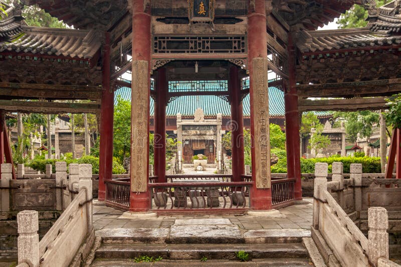 A scenic view of Xian Great Mosque