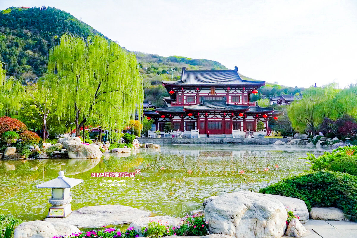 A scenic view of Xian Huaqing Palace Site