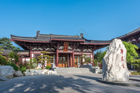 A scenic view of Xian Huaqing Palace Site