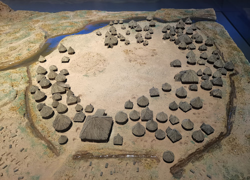 A scenic view of Xian Jiangzhai Site