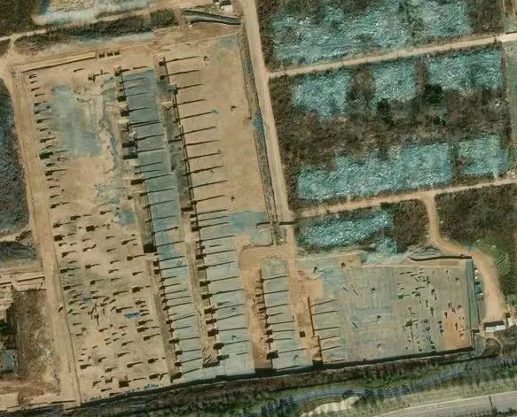 A scenic view of Xian Kangjia Site