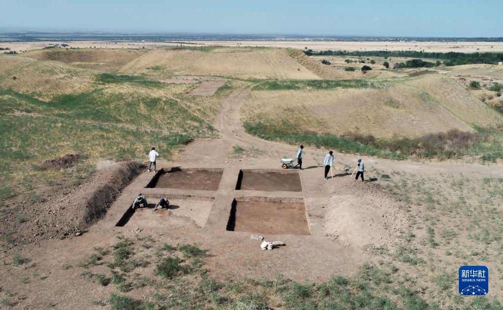 A scenic view of Xian Kangjia Site