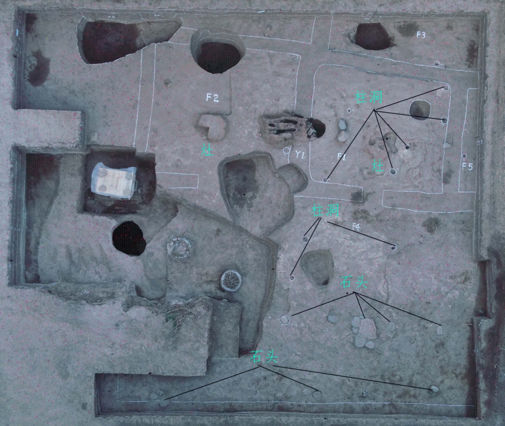 A scenic view of Xian Kangjia Site
