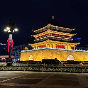 A scenic view of Xian Kumarajiva Relic Pagoda