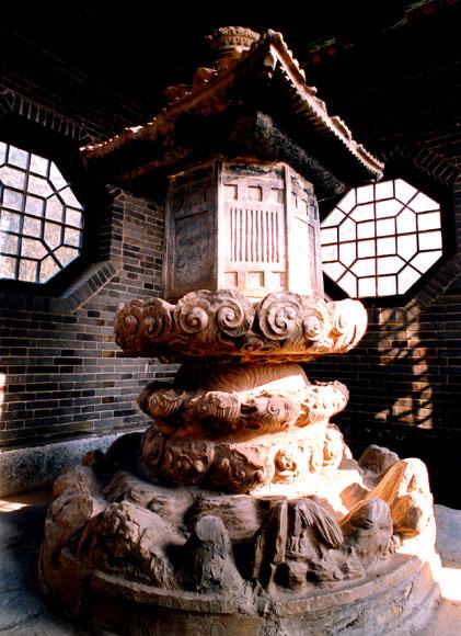 A scenic view of Xian Kumarajiva Relic Pagoda