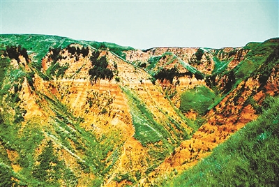 A scenic view of Xian Lantian Man Site