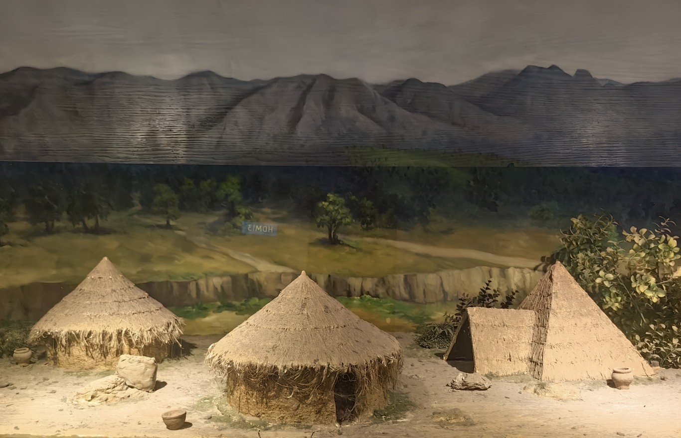 A scenic view of Xian Laoniupo Site