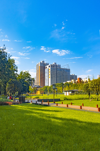 A scenic view of Xian Revolutionary Park