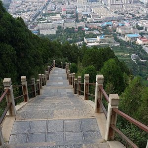 A scenic view of Xian Revolutionary Park