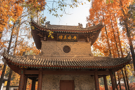 A scenic view of Xian Small Wild Goose Pagoda
