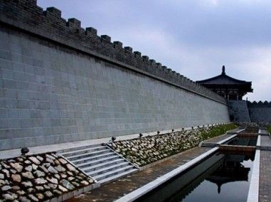 A scenic view of Xian Sui Daxing Tang Changan City Site