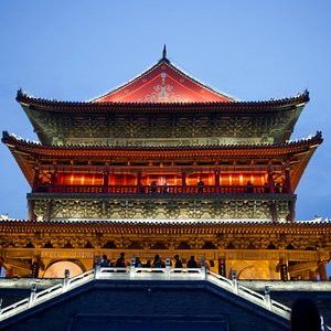 A scenic view of Xian Sui Daxing Tang Changan City Site