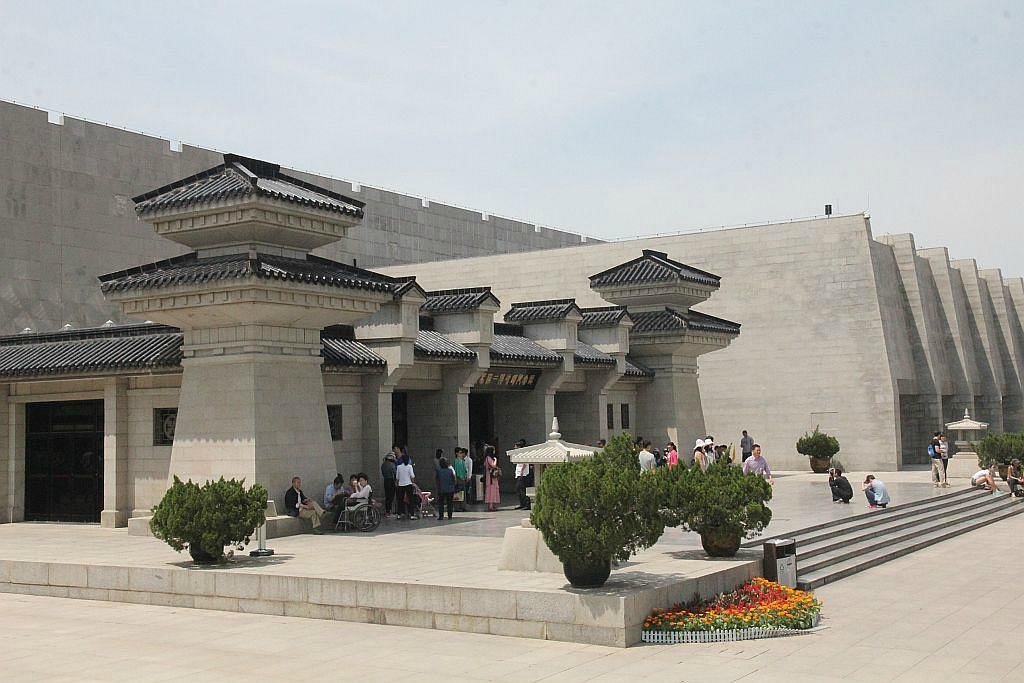 A scenic view of Xian Western Han Imperial Tombs Baling